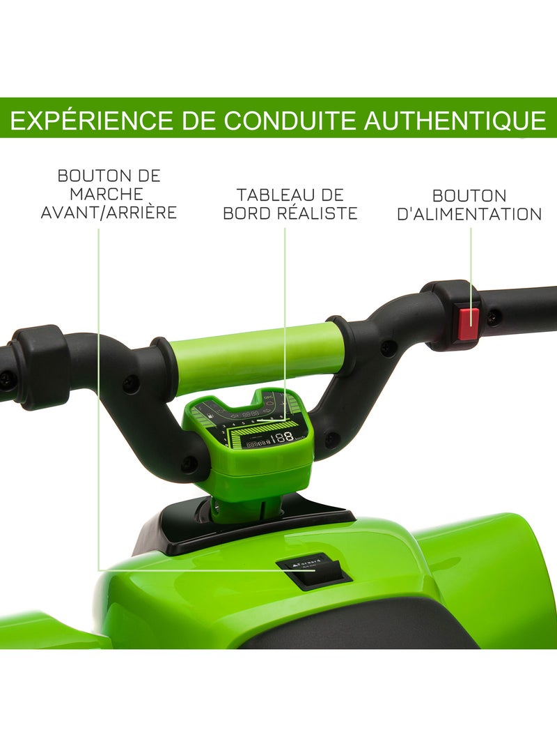Quad électrique enfant Vert - Kiabi