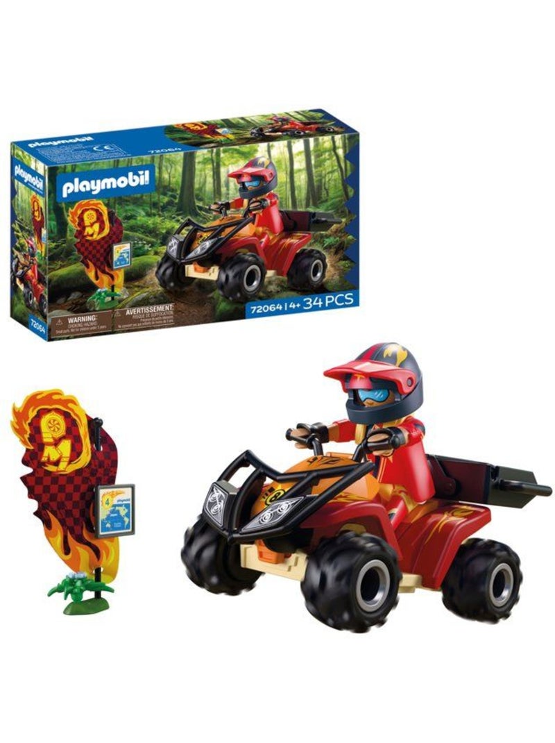 Quad tout-terrain - 34 pièces - PLAYMOBIL N/A - Kiabi