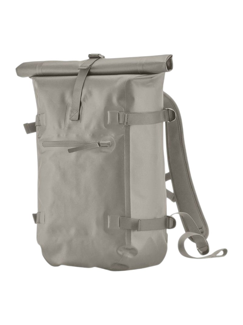 Quadra - Sac à dos motif/style Haut à rouler Beige Métal - Kiabi