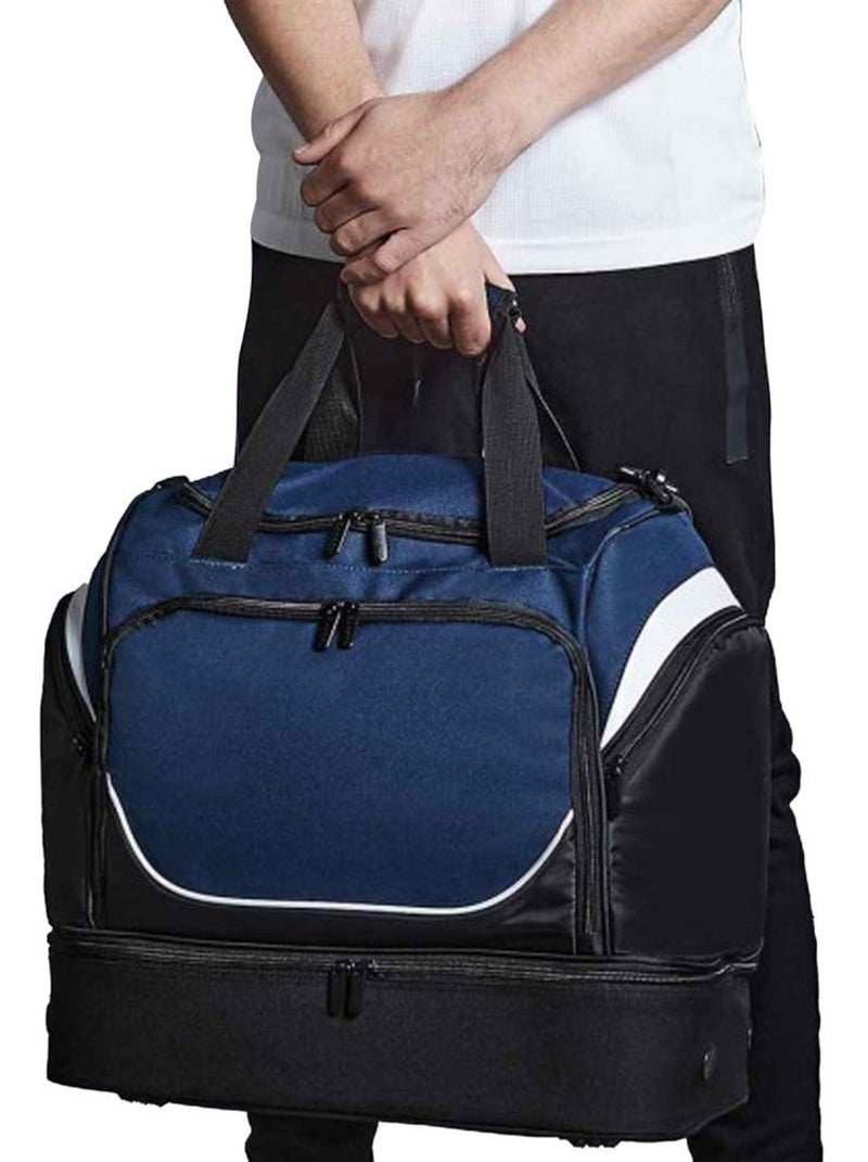 Quadra - Sac de voyage (40 litres) Blanc Bleu marine Noir - Kiabi