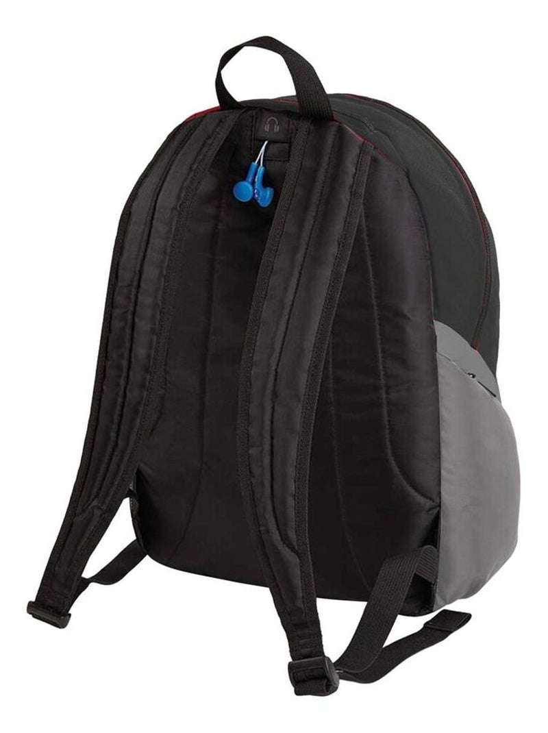 Quadra Sac à dos / sac à dos de l'équipe Pro (17 Litres) Noir Gris - Kiabi
