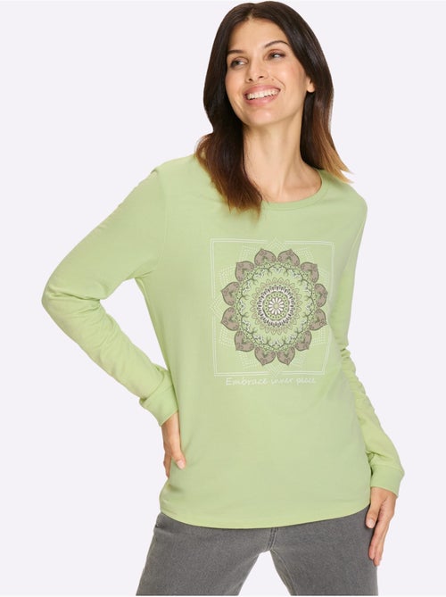 Qualité Sweatshirt Agréable - Taille Standard - Moda Vilona - Kiabi Qualité Sweatshirt Agréable - Taille Standard - Moda Vilona - Kiabi