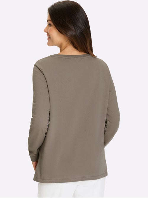 Qualité Sweatshirt Agréable - Taille Standard - Moda Vilona - Kiabi Qualité Sweatshirt Agréable - Taille Standard - Moda Vilona - Kiabi