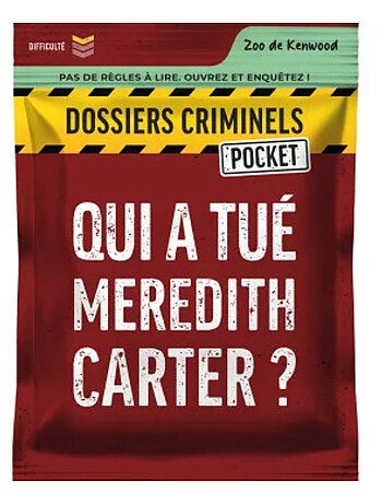 Qui a tué meredith carter Pocket