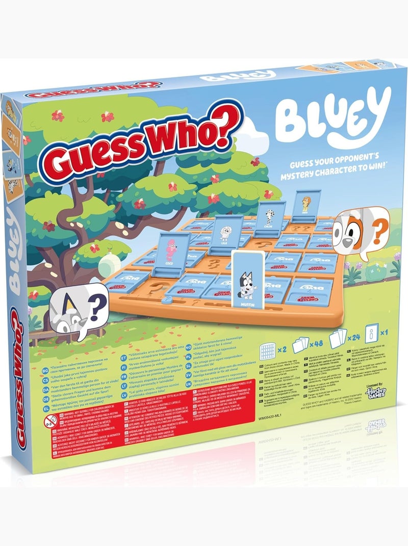 Qui Est-ce Bluey - Winning Moves Multicolore - Kiabi