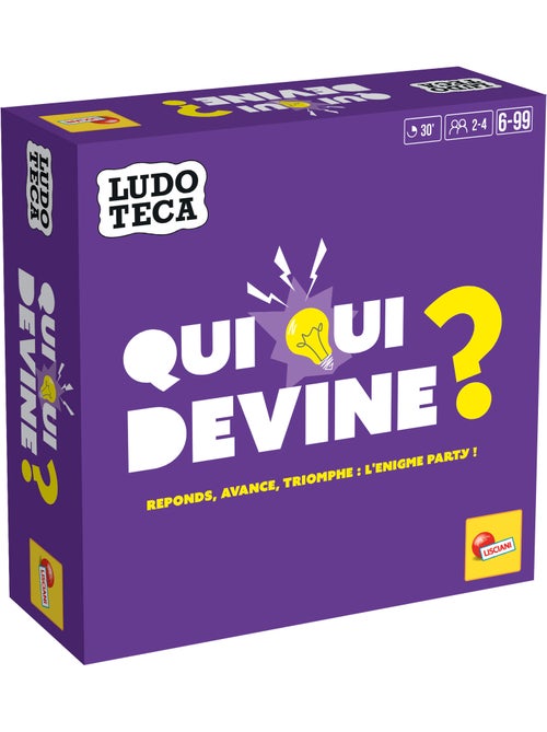 Qui Qui Devine ? – Le Jeu d’Énigmes et de Déduction pour Toute la Famille – Lisciani - Kiabi