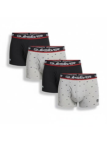 Quiksilver licence officielle boxers homme pack de 4 coffret cadeau
