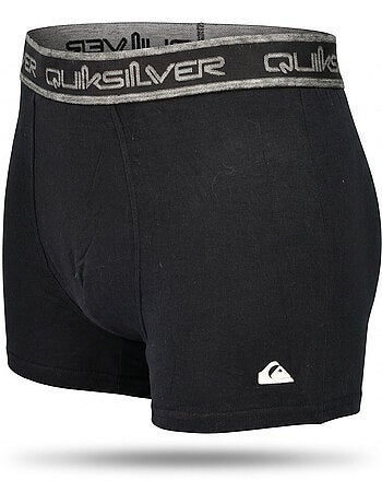 Quiksilver – Pack 2 Boxers Homme Confort Coton Stretch