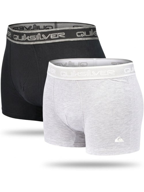 Quiksilver – Pack 2 Boxers Homme Confort Coton Stretch - Kiabi