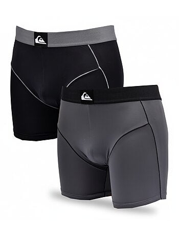 Quiksilver Pack de 2 Boxers Homme Microfibre Sport