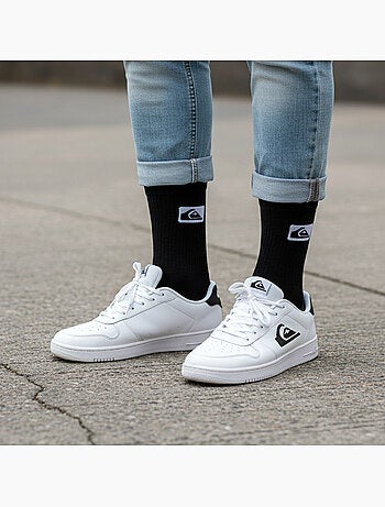 Quiksilver Pack de Chaussettes Enfant Crew Lot 6 Paires Sport Cushioned