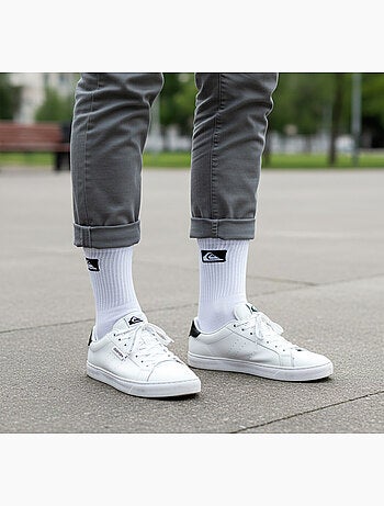 Quiksilver Pack de Chaussettes Enfant Crew Lot 6 Paires Sport Cushioned