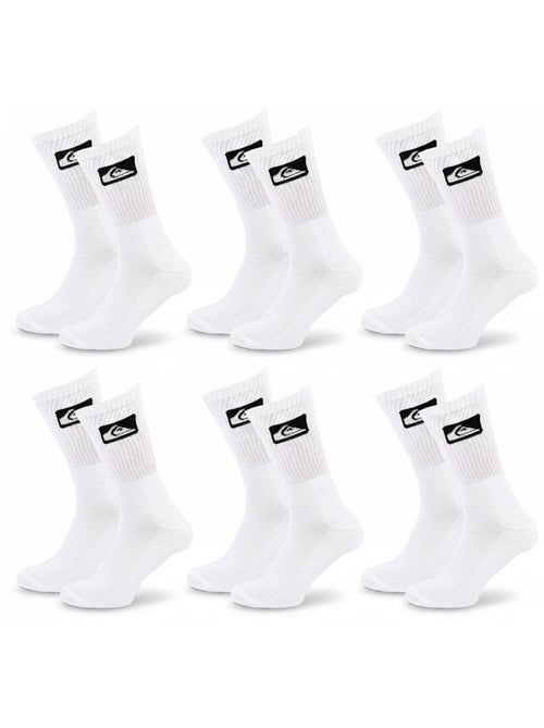 Quiksilver Pack de Chaussettes Enfant Crew  Lot 6 Paires Sport Cushioned - Kiabi