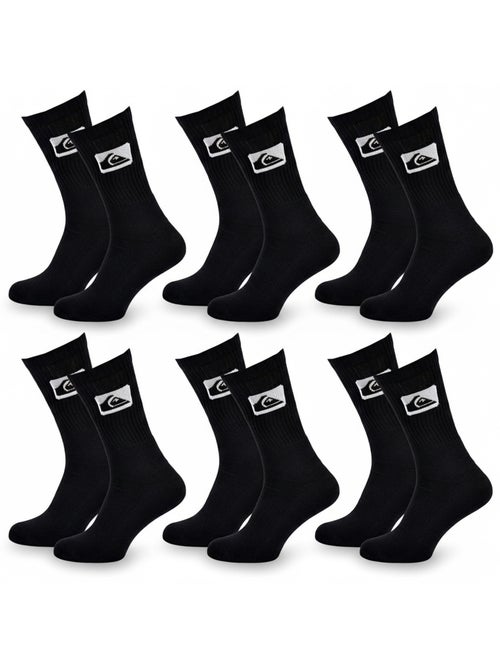 Quiksilver Pack de Chaussettes Enfant Crew  Lot 6 Paires Sport Cushioned - Kiabi