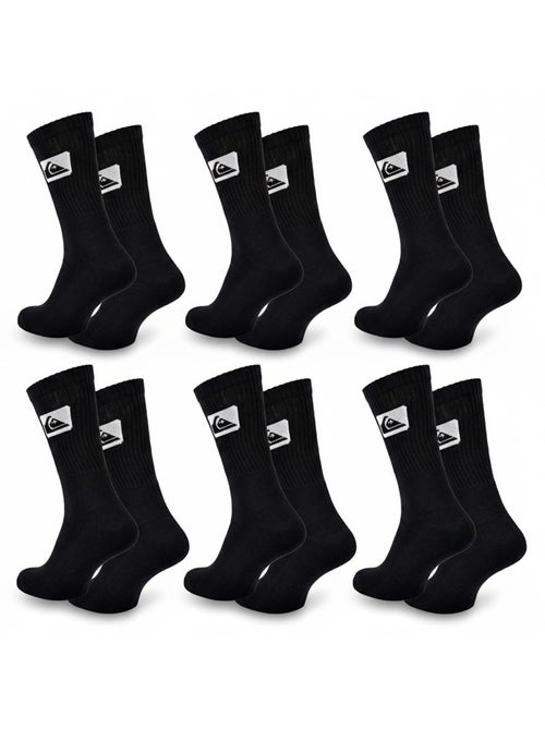 Quiksilver Pack de Chaussettes Enfant Crew  Lot 6 Paires Sport Cushioned - Kiabi