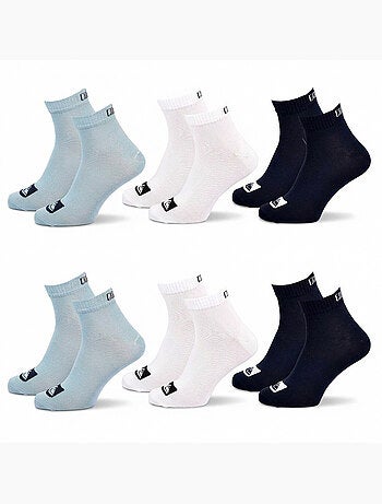 Quiksilver Pack de Chaussettes Enfant QUARTER Lot 6 Paires Sport