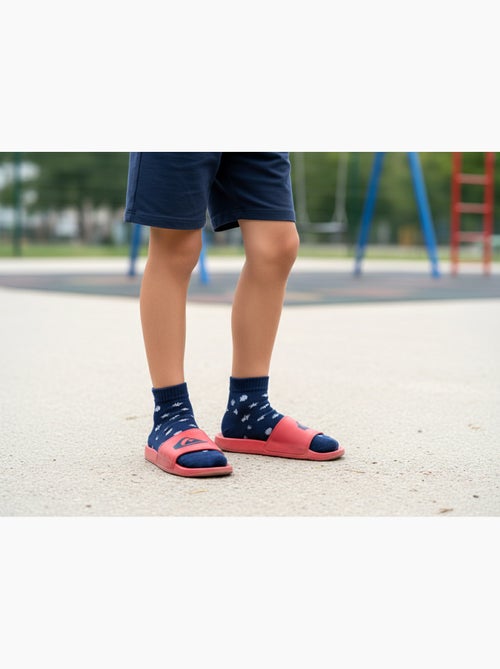 Quiksilver Pack de Chaussettes Enfant QUARTER  Lot 6 Paires Sport - Kiabi