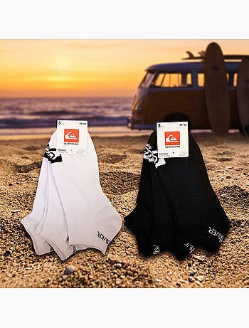 Quiksilver Pack de Chaussettes Enfant SNEAKER Lot 6 Paires Sport