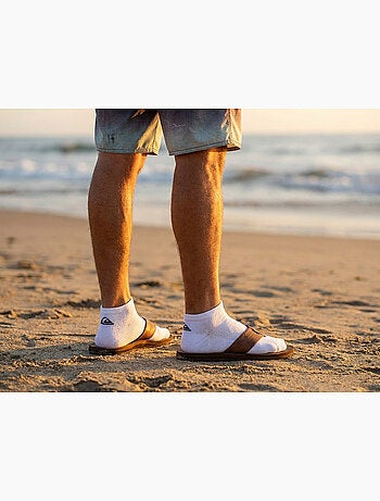 Quiksilver Pack de Chaussettes Enfant SNEAKER Lot 6 Paires Sport