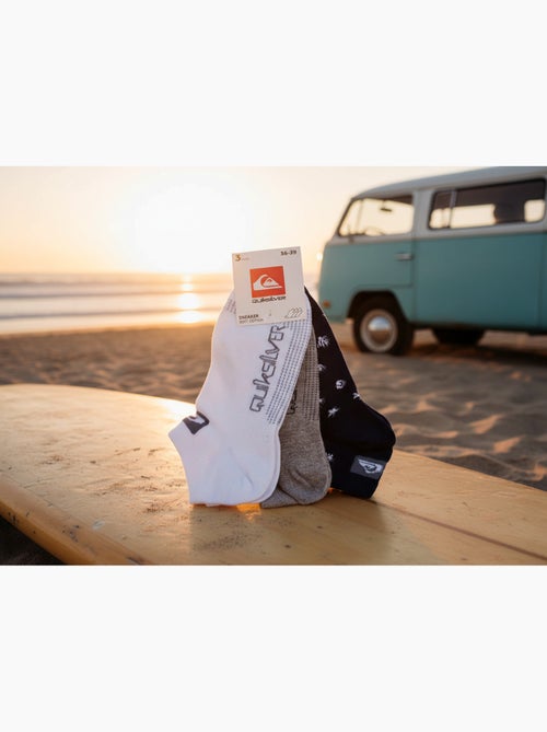 Quiksilver Pack de Chaussettes Enfant SNEAKER Lot 6 Paires Sport - Kiabi