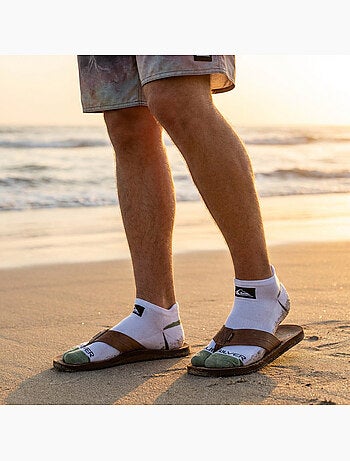 Quiksilver Pack de Chaussettes Enfant SNEAKER Lot 6 Paires Sport