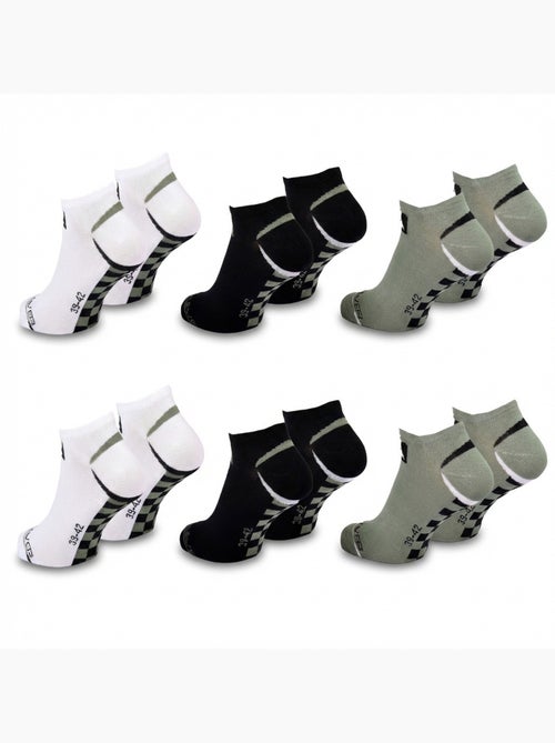 Quiksilver Pack de Chaussettes Enfant SNEAKER Lot 6 Paires Sport - Kiabi