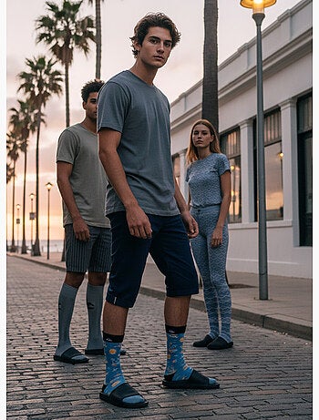 Quiksilver Pack de Chaussettes Homme Crew LONG Lifestyle Pack de 2 Paires