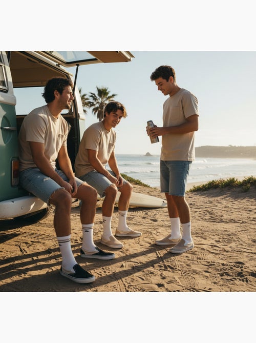 Quiksilver Pack de Chaussettes Homme Crew  Lot 6 Paires Regular Lifestyle - Kiabi