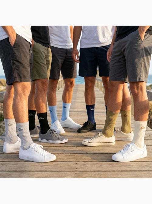 Quiksilver Pack de Chaussettes Homme Crew  Lot 6 Paires Regular Lifestyle - Kiabi