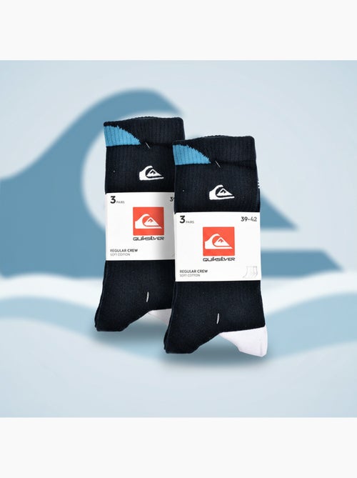 Quiksilver Pack de Chaussettes Homme Crew  Lot 6 Paires Regular Lifestyle - Kiabi