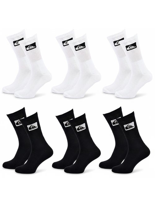 Quiksilver Pack de Chaussettes Homme Crew  Lot 6 Paires Sport Cushioned - Kiabi