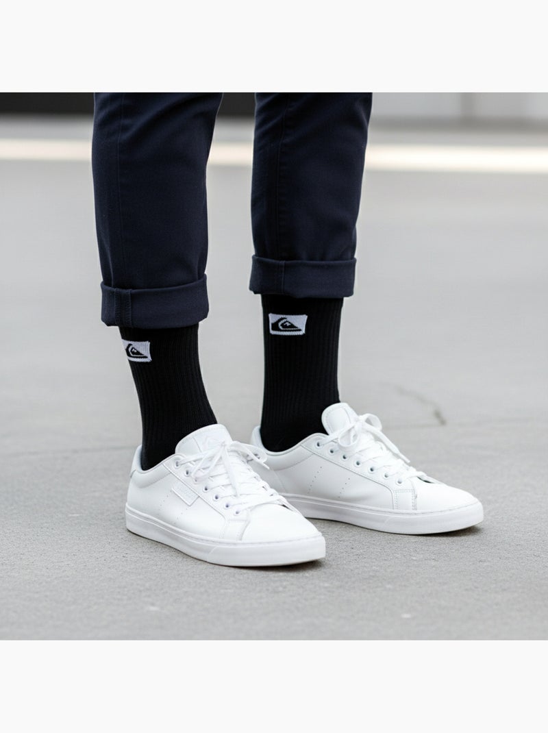 Quiksilver Pack de Chaussettes Homme Crew  Lot 6 Paires Sport Cushioned Noir - Kiabi