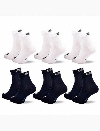 Quiksilver Pack de Chaussettes Homme QUARTER Lot 6 Paires Sport