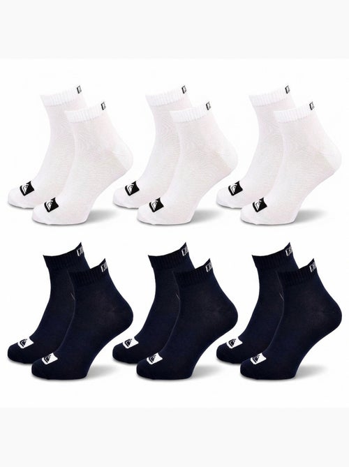 Quiksilver Pack de Chaussettes Homme QUARTER Lot 6 Paires Sport - Kiabi