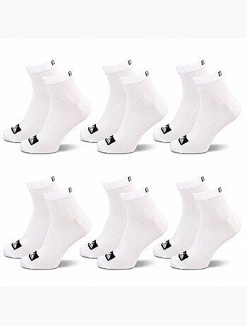 Quiksilver Pack de Chaussettes Homme QUARTER Lot 6 Paires Sport