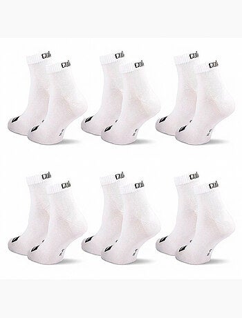Quiksilver Pack de Chaussettes Homme QUARTER Lot 6 Paires Sport