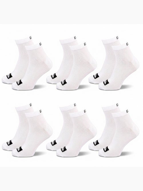 Quiksilver Pack de Chaussettes Homme QUARTER Lot 6 Paires Sport - Kiabi