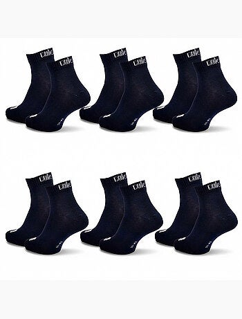 Quiksilver Pack de Chaussettes Homme QUARTER Lot 6 Paires Sport