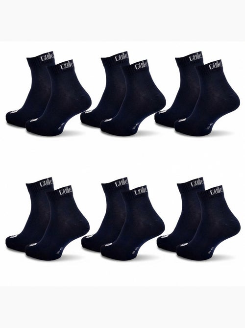 Quiksilver Pack de Chaussettes Homme QUARTER Lot 6 Paires Sport - Kiabi