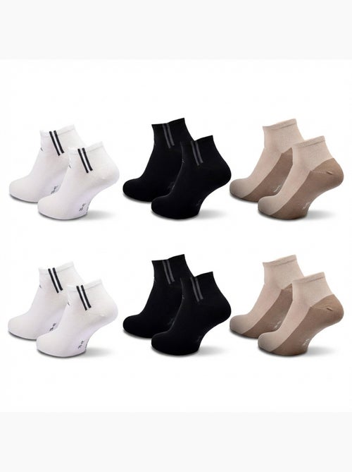 Quiksilver Pack de Chaussettes Homme SNEAKER Lot 6 Paires Sport - Kiabi