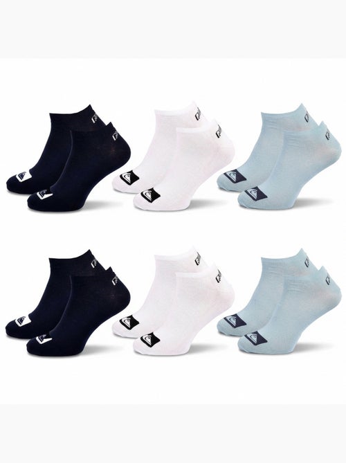 Quiksilver Pack de Chaussettes Homme SNEAKER Lot 6 Paires Sport - Kiabi