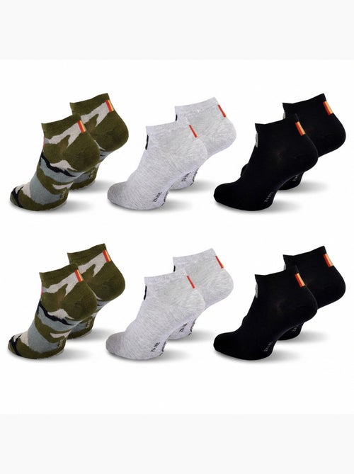 Quiksilver Pack de Chaussettes Homme SNEAKER Lot 6 Paires Sport - Kiabi