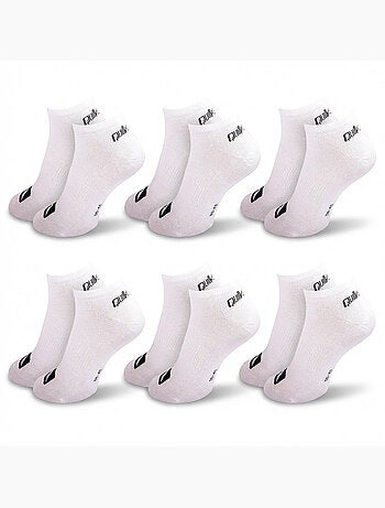 Quiksilver Pack de Chaussettes Homme SNEAKER Lot 6 Paires Sport
