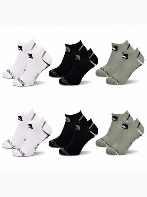 Quiksilver Pack de Chaussettes Homme SNEAKER Lot 6 Paires Sport - Kiabi