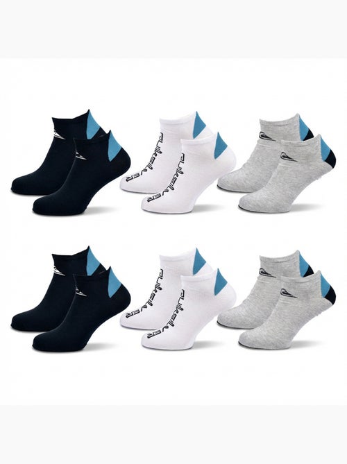 Quiksilver Pack de Chaussettes Homme SNEAKER Lot 6 Paires Sport - Kiabi