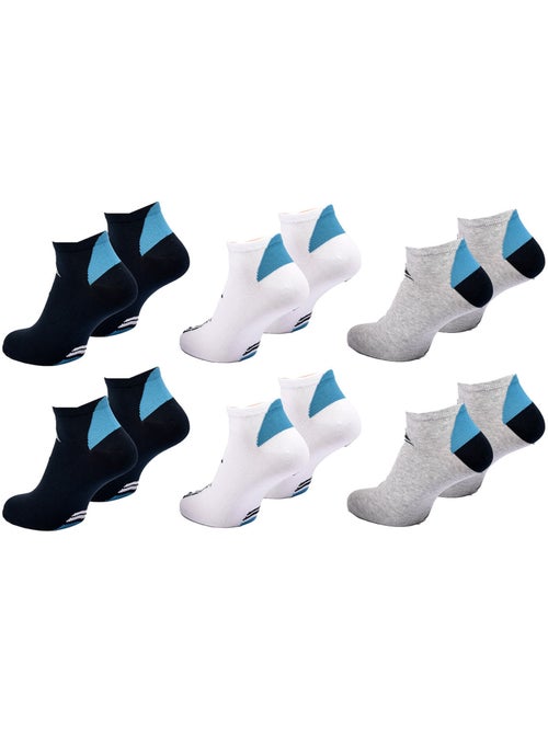 Quiksilver Pack de Chaussettes Homme SNEAKER Lot 6 Paires Sport - Kiabi