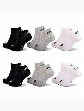 Quiksilver Pack de Chaussettes Homme SNEAKER Lot 6 Paires Sport