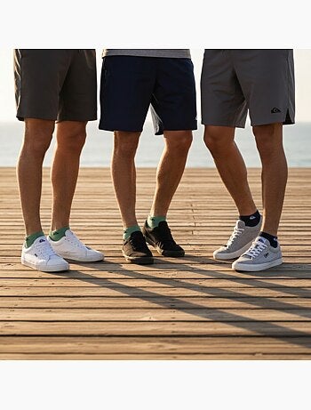 Quiksilver Pack de Chaussettes Homme SNEAKER Lot 6 Paires Sport