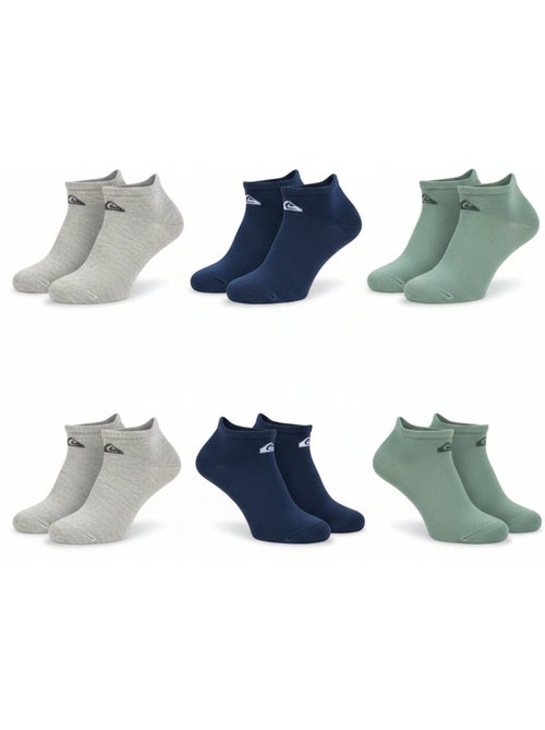 Quiksilver Pack de Chaussettes Homme SNEAKER Lot 6 Paires Sport - Kiabi