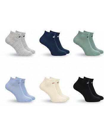 Quiksilver Pack de Chaussettes Homme SNEAKER Lot 6 Paires Sport
